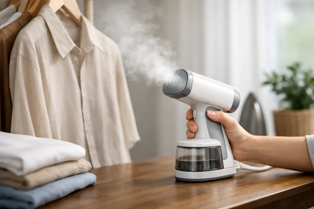 Anmeldelse af kompakt tøj steamer